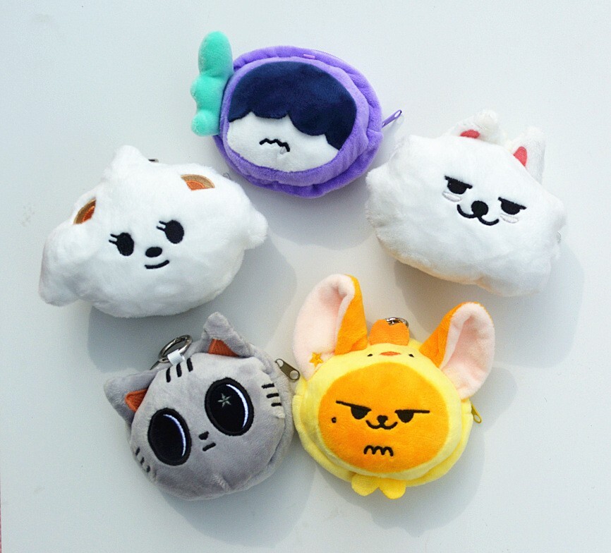 TXT PPULBATU TOMORROW TOGETHER Plush Coin Purse Soobin Yeonjun