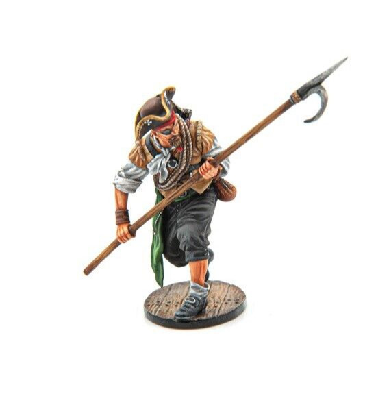 Figurine Pirate with Boarding Pike - PIR002 - Modèle Miniature 60mm