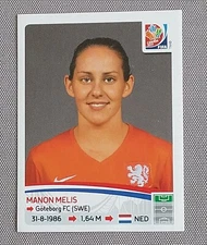 Panini World Cup 2015 Sticker No. 96 Manon Melis