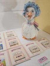 1986 Worlds of Wonder The Talking Mother Goose PLAYS BEAK DOESN'T MOVE W 6 TAPES