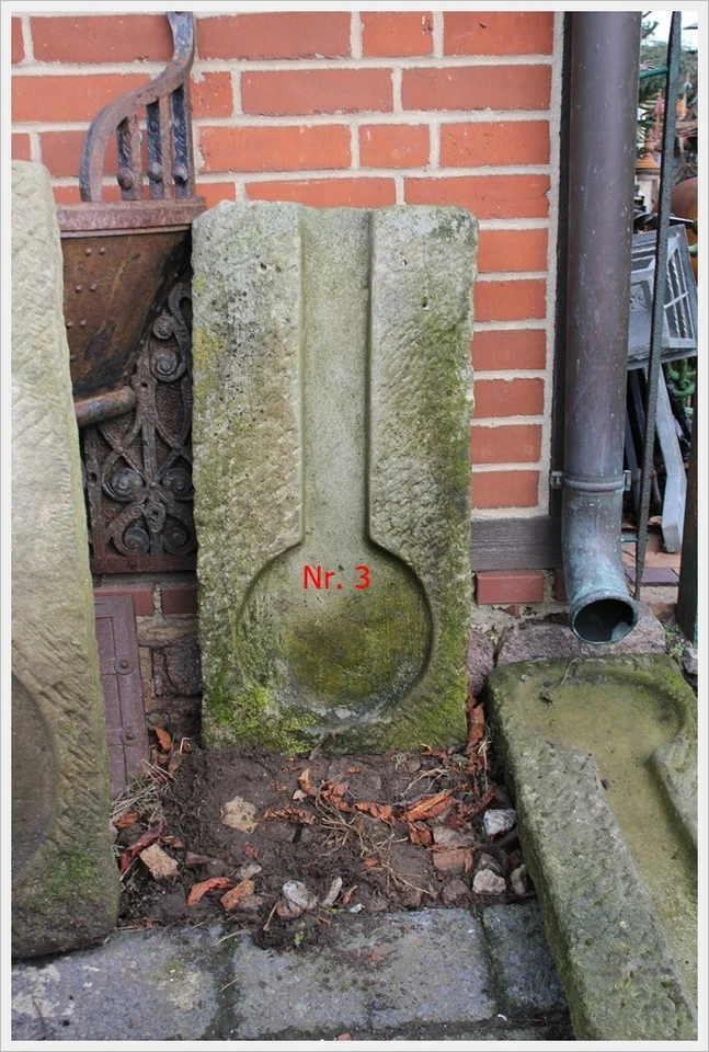 Rinnstein schlesischer Sandstein Regenwasser Ablauf Einheitspreise - Bild 2 von 4