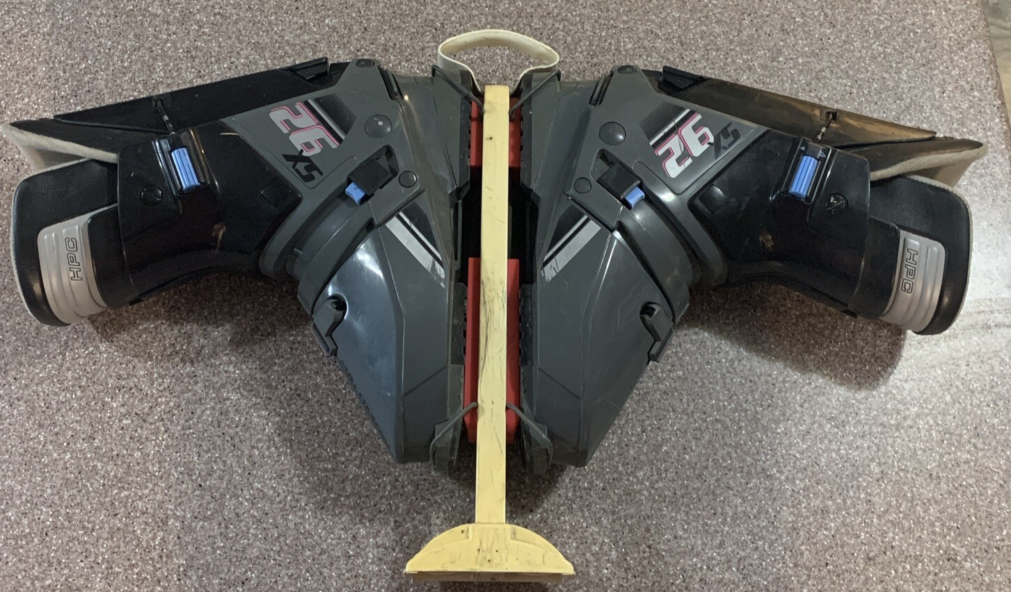 Stivali da sci alpino vintage SALOMON SX 92 ingresso posteriore da uomo taglia 340 45