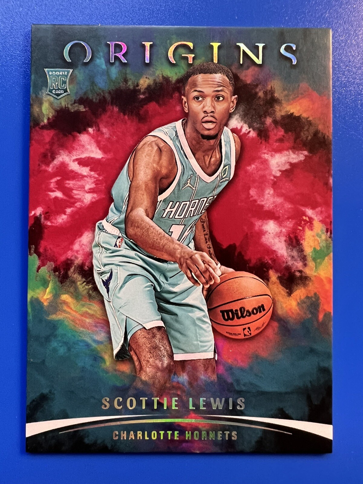 2021-22 Panini Origins Scottie Lewis Rookie Red Parallel #90 - Hornets RC