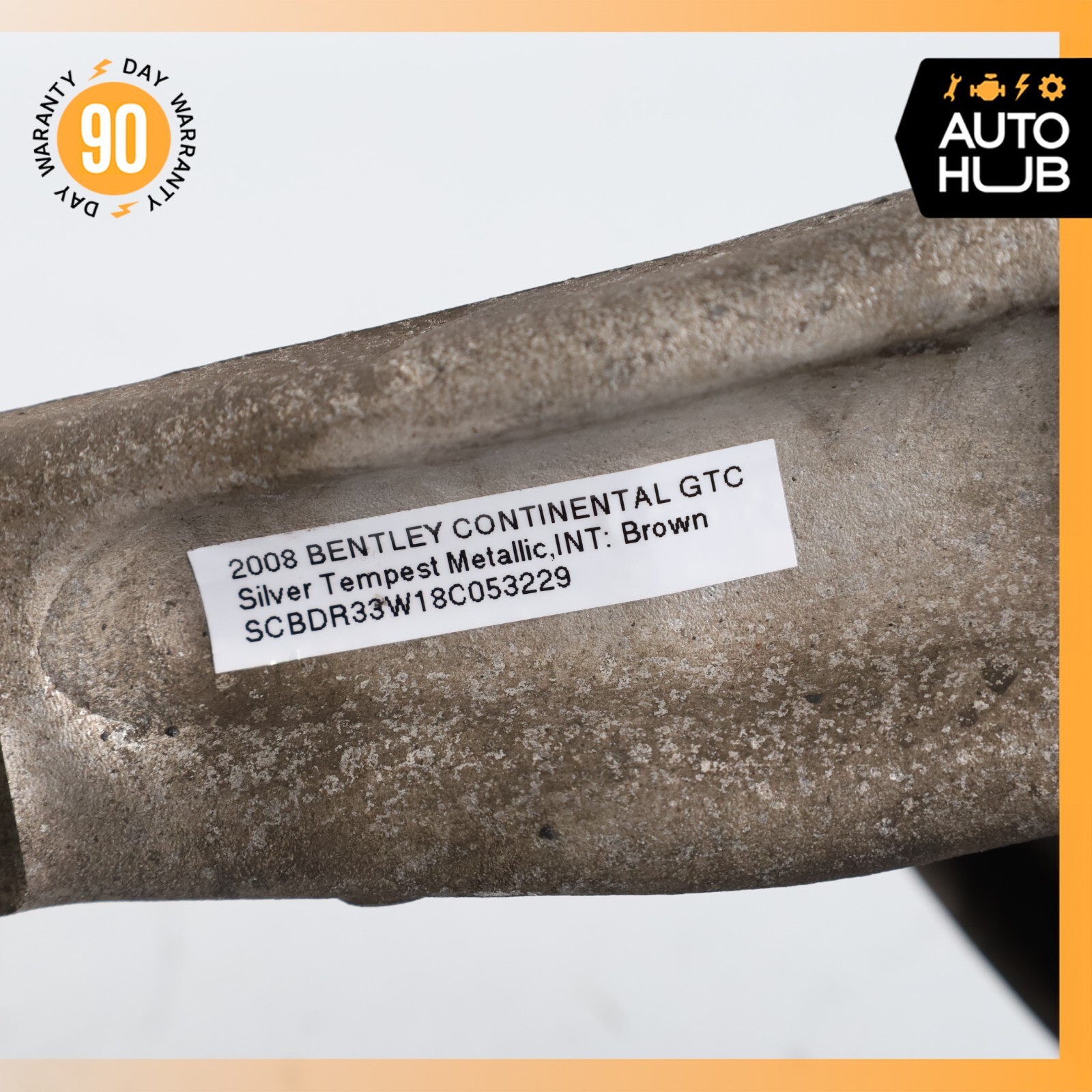 07-12 Bentley Continental GTC Rear Left Side Spindle Knuckle Hub OEM 46k