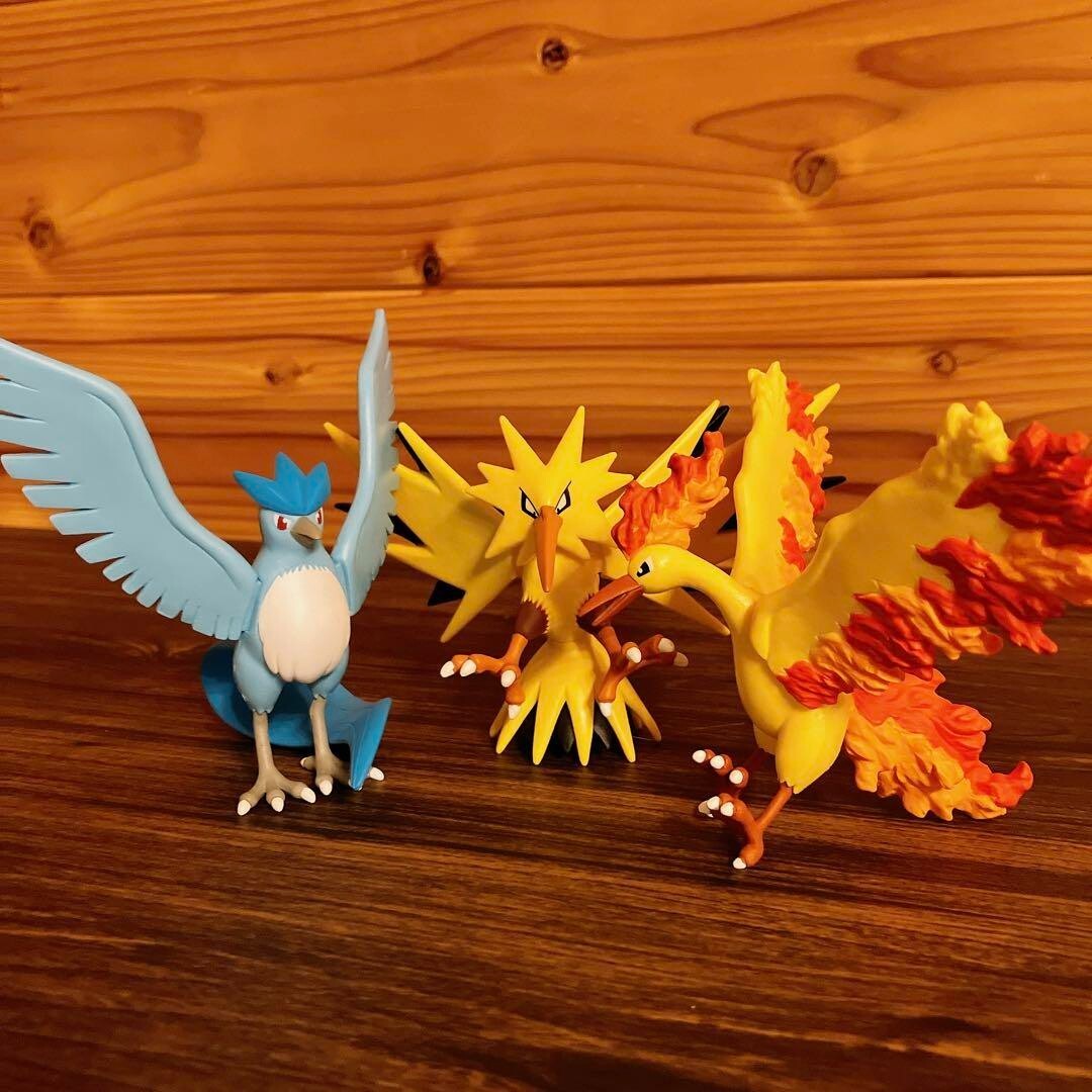 Pokemon Moncolle EX Articuno & Zapdos & Moltres Takara Tomy [No