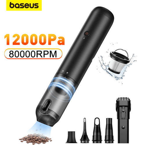 Baseus A3 Lite Handstaubsauger Auto, 12000pa Tragbarer Staubsauger Kabellos - Bild 1 von 14