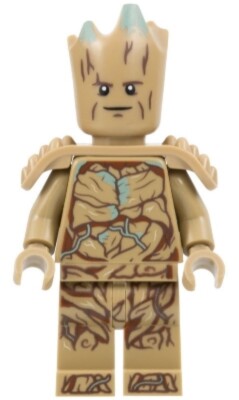 Groot, Teen Groot - Dark Tan with Shoulder Armor sh874, Super Heroes: Avengers,