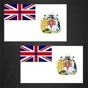 ANTARCTICA COUNTRY VINYL FLAG DECAL STICKER