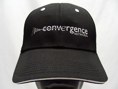 CONVERGENCE NETWORKS - ADJUSTABLE STRAPBACK BALL CAP HAT!