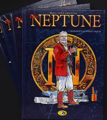 Die NEPTUNE Nr. 1-4 komplett HC Historie Comic Album Bunte Dimensionen