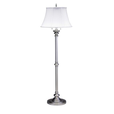 House of Troy 57.5'' Pewter Floor Lamp - N601-PTR