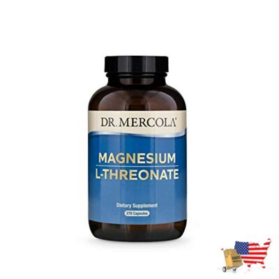 Dr. Mercola Magnesium L-Threonate Dietary Supplement, 2,000mg per Serving, 90 Se