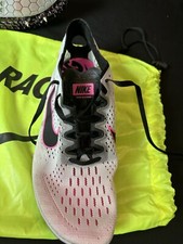 Nike Zoom Matumbo 3 Mens Track Shoes Spikes 835995-003 Platinum/Pink 8 Plus BAG