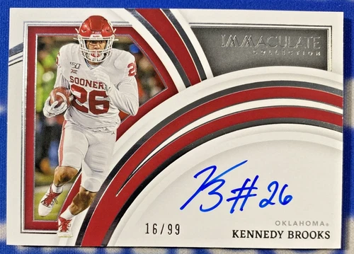 2022 Panini Immaculate Collection Collegiate Kennedy Brooks #RA-23