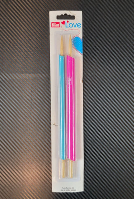 Prym Love Tube Turning Set 2 Pieces Pink Blue Sewing Tool