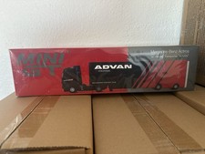 MINI GT 1:64 Mercedes-Benz Actros ADVAN Racing Transporter Diecast Truck New
