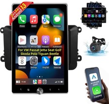2 64G 10.4 inch Vertical Car Radio for VW Passat Jetta Seat Golf Skoda Polo
