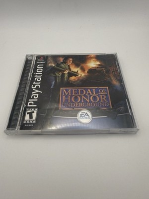 Medal of Honor Underground PS1 PlayStation 1 Complete CIB Tested Authentic