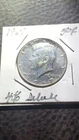 1967 Kennedy Half Dollar 50C 40% Silver Coin Uncertified cool bluish toning
