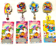 Rainbow Brite Bright Retractable Badge Reel Buddy ID Holder