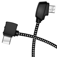 Hanatora 3.66 Inch Micro AB to 3.66inch, Type-C inch Cable for Phone 