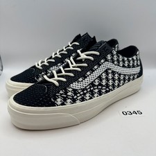VANS Men's 10 Old Skool 36 Knit Black/White EK Pewter