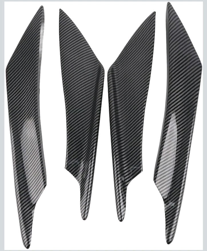Spoiler Avant Look Carbone pour Auto | Look Sportif Idéal pour Vos Trajets et Rassemblements