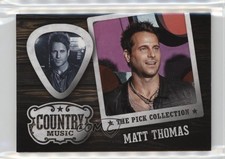 2014 Panini Country Music The Pick Collection Matt Thomas #15 1dm4