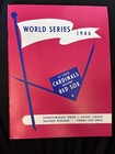 1946 WORLD SERIES PROGRAM SCOREBOOK CARDINALS vs RED SOX REPRINT