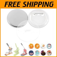 32mm Button Parts Kit for Button Maker Machine - 500 Sets