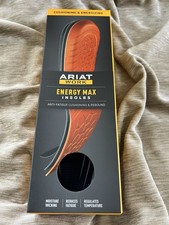 Ariat Work, Energy max Insoles, Men s Size 10 Round Toe, New