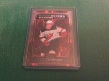 2021-22 O-Pee-Chee Platinum - Marquee Rookies Tyce Thompson #220 Hot Magma /499