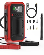 DKDNSJ Tire Inflator Portable Air Compressor, 5X Faster 150 PSI Air Pump with...