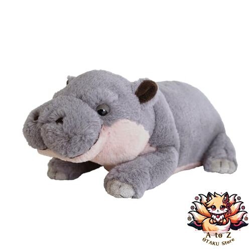 NEW Sun Lemon Lap Pygmy Hippo Plush 34cm Cute Zoo Animal Japan | eBay