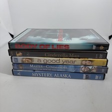 Russell Crowe Lot Of 5 Movies - Nice Bundle Collection Of DVDs