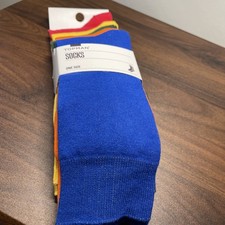 Mens Top Man Multicolour Dress Socks 9-11 Large UK 5 Pairs