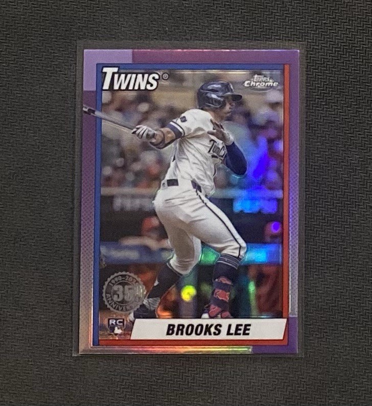 2025 Topps Chrome 1990 Topps Baseball Brooks Lee #90CB-20 (RC)