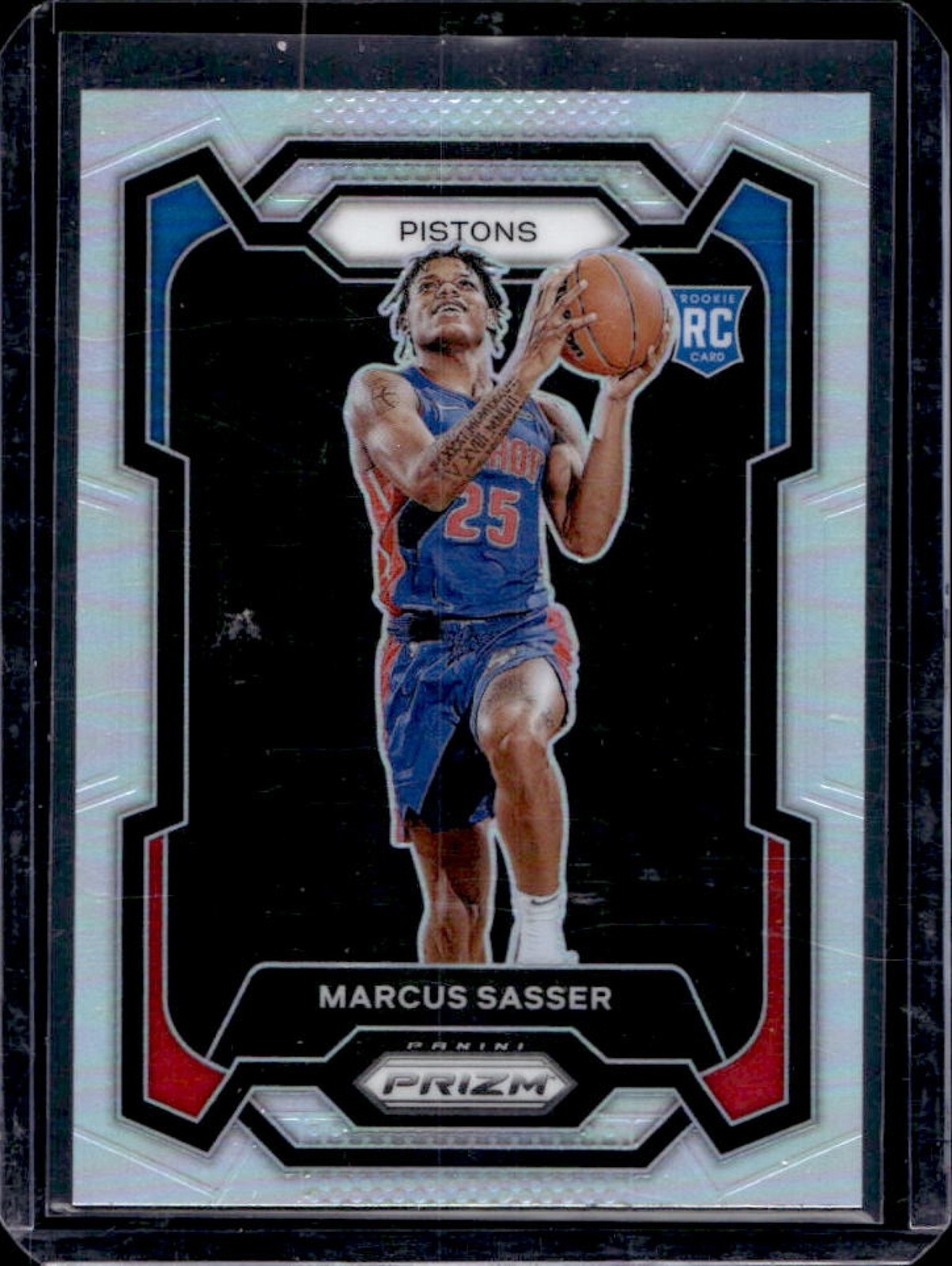 2023-24 Prizm Marcus Sasser RC Prizm Silver Rookie #174 Pistons