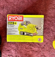RYOBI ONE+ 18V Brushless Cordless Belt Sander P450 Tool Only W/Dust Bag