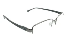 IZOD IZ 2072 Men's Gunmetal Half Rimless Eyeglasses Frames 55-18 145 NEW
