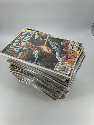 Captain America Comic lot 138 Ranging #305-454 354 1st US Agent