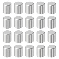 20 Pcs 8 mm x 12 mm Dowel Pins, 316L Stainless Steel Shelf Support Peg Pin