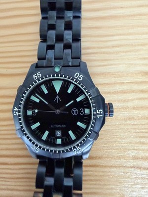 Automatik Uhr mit ETA 2824-2 Taucheruhr - Bitte Beschreibung Lesen