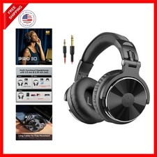 Wired Over Ear Headphones Hi-Res Studio Monitor  Mixing DJ Stereo Headsets w...