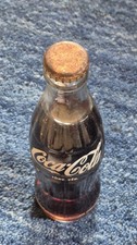Coca Cola Glasflasche alt voll gef&uuml;llt selten vintage ungarisch ca. 1980 Sammler