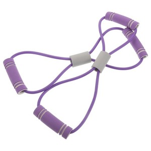 2 Pcs Yoga Bandes de résistance Femmes Gym Élastique pour l'entraînement plat