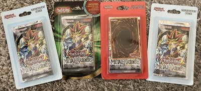 Yu-Gi-Oh! Metal Raiders Legendary Booster Blister Pack 5 Pack + Bonuses NEW