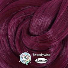 Brandywine Purple-Red Japanese Saran Doll Hair for Custom Doll Rerooting