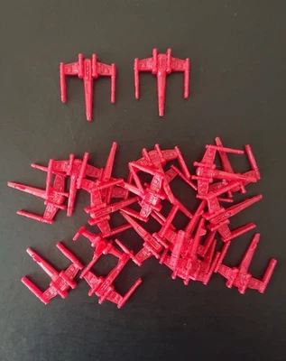 2014 Hasbro - Star Wars Risk Replacement Parts Lot - 20x X-Wing Plastic Ships - Bild 1 von 2