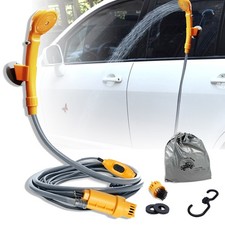 12V Camping Dusche Autodusche Tauchpumpe Brause Auto KFZ Wohnwagen für Garten